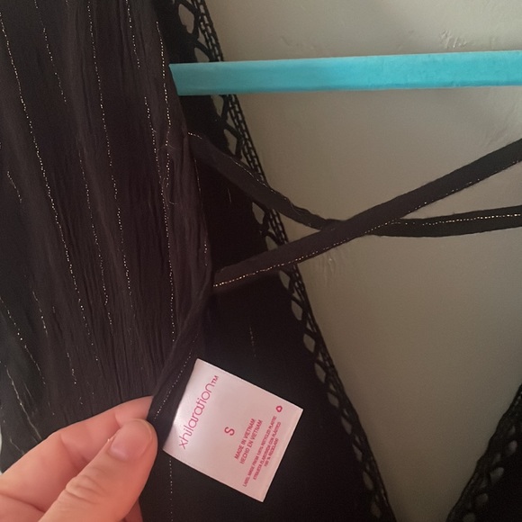 ☀️🌺Target Xhilaration Boho Glitter Beach Cover Dress - Picture 7 of 10